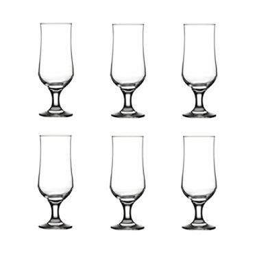 Imagem de Conjunto 6 Taças para Cerveja Tulipe 385 ml em Vidro - Pasabahce - 19,7x7,5 cm