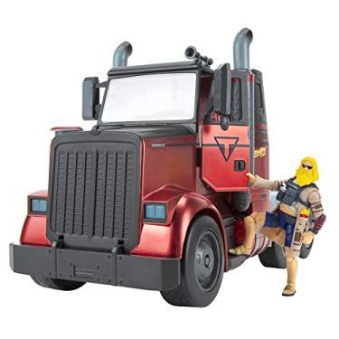 Imagem de FORTNITE Feature Deluxe Mudflap RC Vehicle, Electronic Vehicle with 4-inch Articulated Relaxed Jonesy Figures and Accessory
