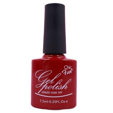 Imagem de Esmalte Em Gel Chic & Fun 7,5ml Led/uv Unhas Manicure Nail C/Registro (044, x 3un)