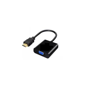 Imagem de Cabo adaptador HDMI para VGA 20cm - Preto