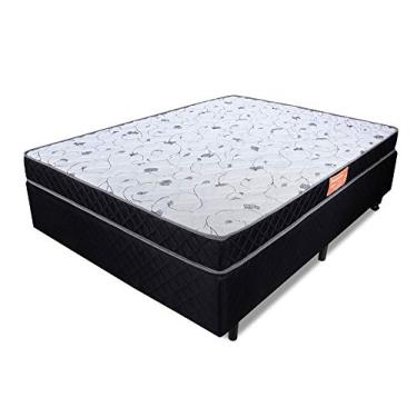 Imagem de Conjunto Colchão Casal Espuma D33 Anti Alérgico + Box BF Colchões 138x188x54cm