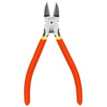 Imagem de Cortador de arame MC-180, cortador lateral de precisão de 15 cm, alicate de corte de descarga resistente, cortadores para cabos, fios, abraçadeiras e mais