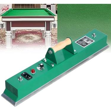 Imagem de Ferro de pano de mesa de bilhar, escova de mesa de sinuca com temperatura ajustável, acessórios termostáticos de sinuca, toalha de mesa de sinuca de ferro rápido, para sala de jogos de bilha