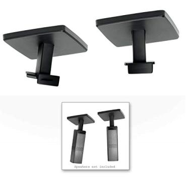 Imagem de WFSZBP 1 par de suporte de teto preto para Bose OmniJewel Lifestyle 650 Home Entertainment System, substituição de suporte de teto para alto-falantes
