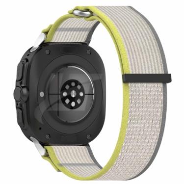 Imagem de Pulseira Loop Trilha LTimports compativel com Galaxy Watch Ultra 47mm Sm-L705F Lte (LT-Amarelo)