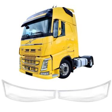 Imagem de Par Lente Farol Auxiliar Volvo Fh4 - Par Completo - LNG, FH4