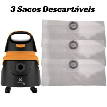 Imagem de Sacos Aspirador De Pó Electrolux tipo Acqua Power C/3UN - ORIPLAST