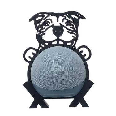 Imagem de Suporte de Alexa para Echo Dot 4 e Dot 5 Cachorro "Pitbull" - Espaço 3