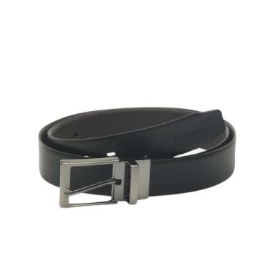 Imagem de Cinto Pegada Casual de Couro - Masculino, Preto, Cafe, 100