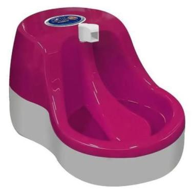 Imagem de Filtro Purificador Fonte Bebedouro Pet Cães Gatos Rosa 110V - Furacao 