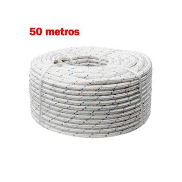 Imagem de 50m Metros Corda De Seguranca Nr-18 Cadeira Supensa Bombeiro - Plasmod