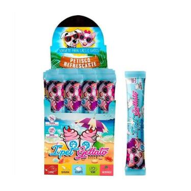 Imagem de Sorvete Ipet Gelatto para Gatos Sabor Iogurte 30ml