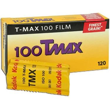 Imagem de Filme Fotográfico Kodak T-max 100 Preto E Branco - 120mm 1un