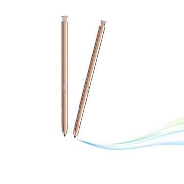 Imagem de Pacote com 2 canetas Stylus de substituição para Samsung Galaxy Note 20 Note20 5G Note 20 Ultra 5G Stylus Touch S Pen (dourada)
