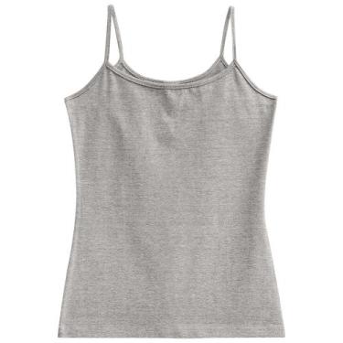 Imagem de Regata Básica Cotton Malwee Ref. 04488, Cinza claro, M