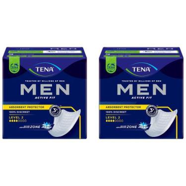 Imagem de absorvente masculino tena men desfrute de suas atividades diárias kit 