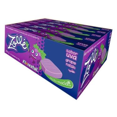 Imagem de Bala Mastigável Drops Uva Zollé - 350g - Florestal