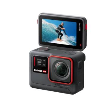 Imagem de Insta360 Ace – Câmera de ação à prova d'água 4K120fps, sensor de 1/2 polegada com redução de ruído AI, vídeo HDR ativo, fotos de 48 MP, tela flip de 2,4 polegadas, montagem magnética fácil e recursos