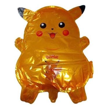 Imagem de Kit De 10 Balões Do Pikachu - Romã Atacado, Amarelo