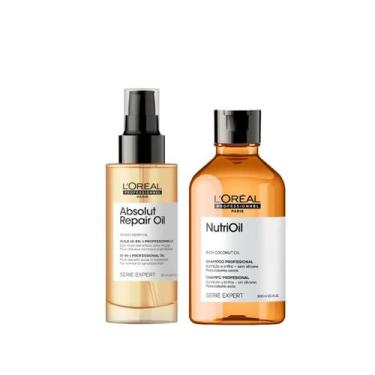 Imagem de Kit Lóreal Professionnel Absolut Repair Oil + NutriOil - L'Oréal Profe