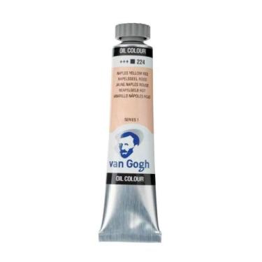 Imagem de Tinta Óleo 20 Ml Talens Van Gogh S1 Naples Yellow Red 224 - ROYAL & TA