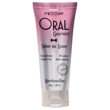 Imagem de Oral Gourmet Gel Beijável Térmico 35ml/45g Pessini, Marshmallow
