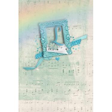 Imagem de Music Journal Songwriting Notebook Monogram Letter L: Aspiring Songwriters' Guitar & Piano Keyboard Manuscript With Lyric Prompts
