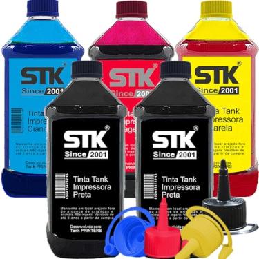 Imagem de Kit 5 Tintas Stkink Compatível C5390 C5890 C5810 100ml