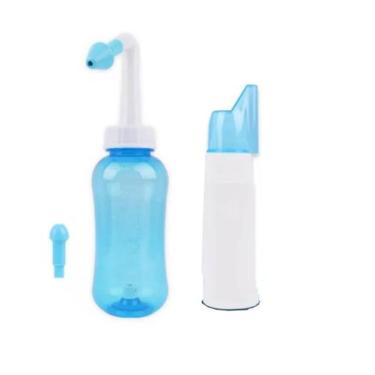 Imagem de Kit Duchas Nasal + Spray Higienizador Bebê Adulto Lavador - Care Day, 