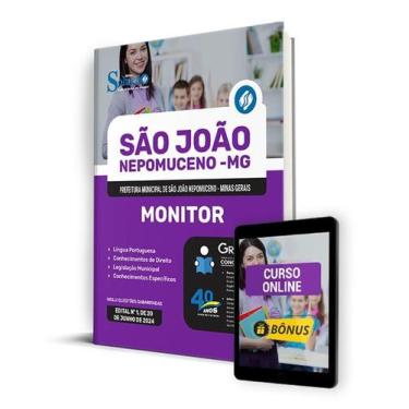 Imagem de Apostila Prefeitura de São João Nepomuceno - MG 2024 - Monitor - Edito