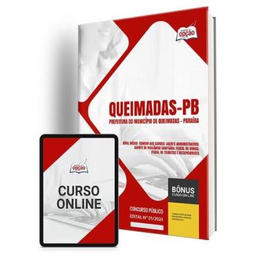 Imagem de Apostila Prefeitura de Queimadas - PB 2024 - Nível Médio - Apostilas O