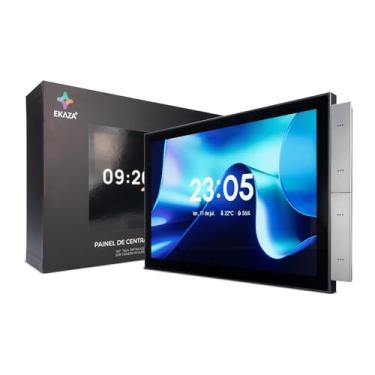 Imagem de EKAZA Painel de Controle Central Inteligente Maxpad, Gateway Zigbee + Wi-fi, Tela Touch - EKTY-T3101-M2U