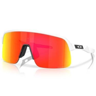 Imagem de Óculos de Sol Oakley Sutro Lite S Matte White Prizm Ruby-Masculino