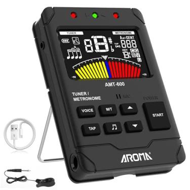 Imagem de Moreup Afinador De Metrônomo Digital, Gerador De Tons, 3 Em 1, Recarregável, Contador De Voz, Torneira, Instrumentos Musicais, Ferramenta Com Microfone De Encaixe