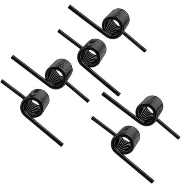 Imagem de KOUTIANWU 3 pares de molas de rampa de reboque resistentes, para caminhões Trailer Gate Lift Assist Eixo 1-1/5.1 cm 907.2 kg Torque esquerdo e direito Molas helicoidais de reboque compatíveis com