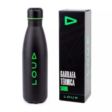 Imagem de Garrafa Térmica Água Loud Oficial Squeeze 500ml Inox