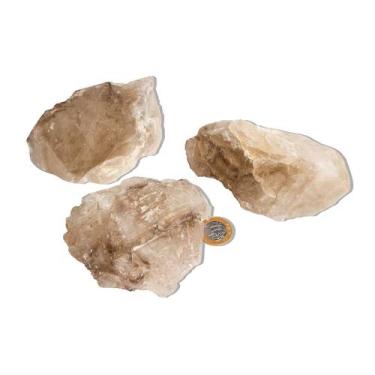 Imagem de 01 Elestial Jacaré Pedra Natural 600 a 700g 9 a 15cm Tipo C - Cristais