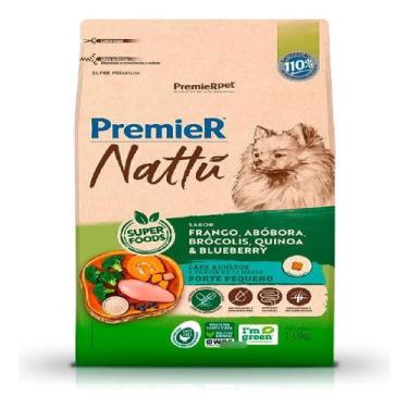 Imagem de Ração Premier Nattu Cães Ad Raça Peq Abóbora 1kg - PremieRpet