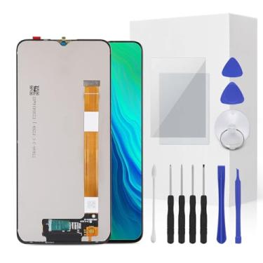 Imagem de JENCYFU Kit de substituição de tela para TCL 40XE 40 XE 40X 40 X T609V T609SPP T609DL T609M Tela LCD Full Display Touch Digitalizador Montagem Completa com Ferramenta de Reparo para Modelo 16.7 cm