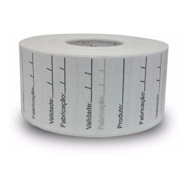Imagem de Etiquetas Adesivas 40x40 Mm Couchê Prazo De Validade Milheiro - NoBran