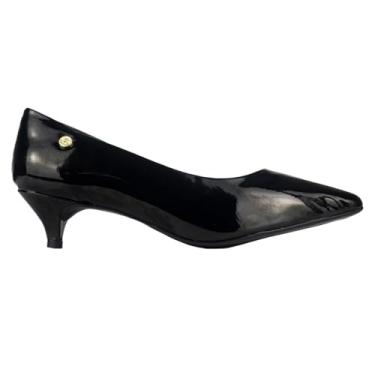 Imagem de Sapato Scarpin Via Uno Verniz Bico Fino Salto Baixo