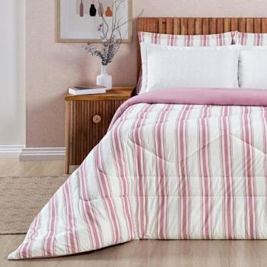 Imagem de Kit Roupa Cama Edredom Super King Scarlett 100% Algodao - De Luca Enxo