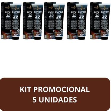 Imagem de Super Gel Desodorante Massageador Mary Life 30 Ervas Bisnaga 150g Kit 
