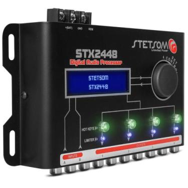 Imagem de Processador de Áudio Stetsom STX2448 4 Vias 48 dB/8ª