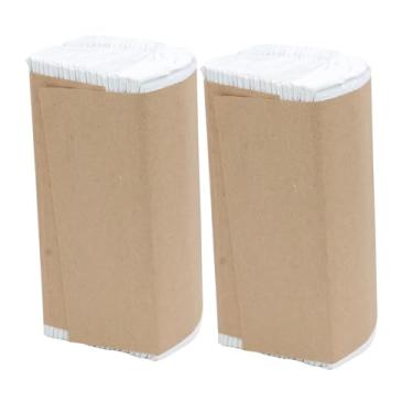 Imagem de Right Choice Toalhas de papel dobradas em C – Pacote com 2 (total de 396 toalhas), 1 camada, branca, descartável e absorvente, ideal para consultórios médicos e odontológicos, banheiros e uso geral