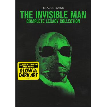 Imagem de The Invisible Man Complete Legacy Collection Limited Edition Glow In The Dark Art (3 Dvd)