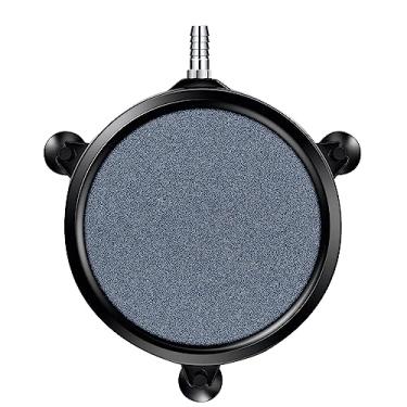 Imagem de VIVOSUN Disco Air Stone 20 x 20 cm com concha e ventosa para aquário, tanque de peixes e bomba de ar hidroponia