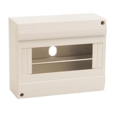 Imagem de Quadro de Distribuição Sobrepor para Até 08 Disjuntores Din Strahl 8022