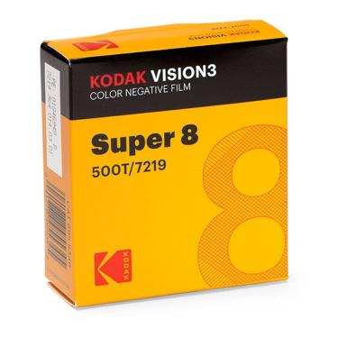 Imagem de Filme Super 8 Kodak VISION3 500T/7219 ISO 500 (15 metros)
