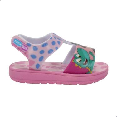 Imagem de Sandália Bebê Grendene Kids Mundo Bita Rosa